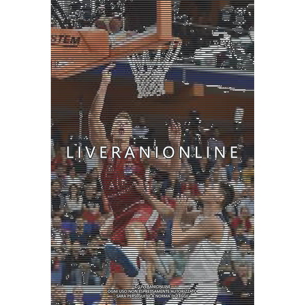 Milano 19-09-2019 Allianz Cloud - PalaLido amichevole precampionato Olimpia Milano vs Urania Milano nella foto Kaleb Tarczewski foto Roberto Garavaglia - ag. Aldo Liverani sas/ AGENZIA ALDO LIVERANI SAS