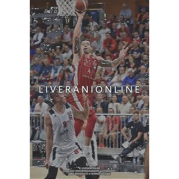 Milano 19-09-2019 Allianz Cloud - PalaLido amichevole precampionato Olimpia Milano vs Urania Milano nella foto Christian Burns (Olimpia Milano) foto Roberto Garavaglia - ag. Aldo Liverani sas