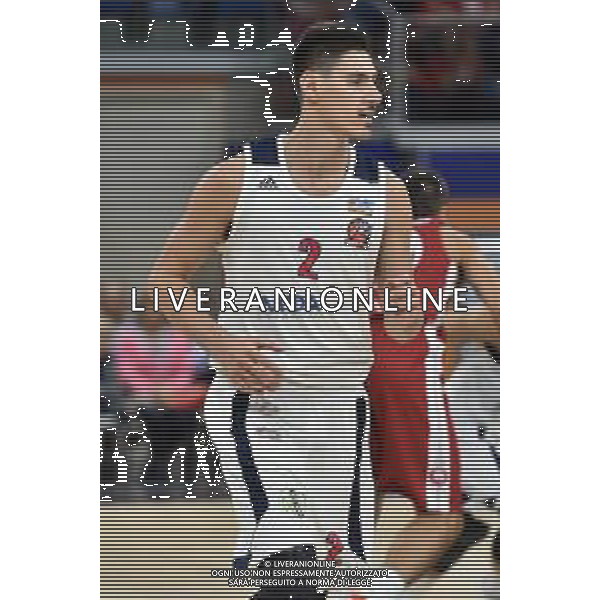 Milano 19-09-2019 Allianz Cloud - PalaLido amichevole precampionato Olimpia Milano vs Urania Milano nella foto Giorgio Piunti (Urania Milano) foto Roberto Garavaglia - ag. Aldo Liverani sas