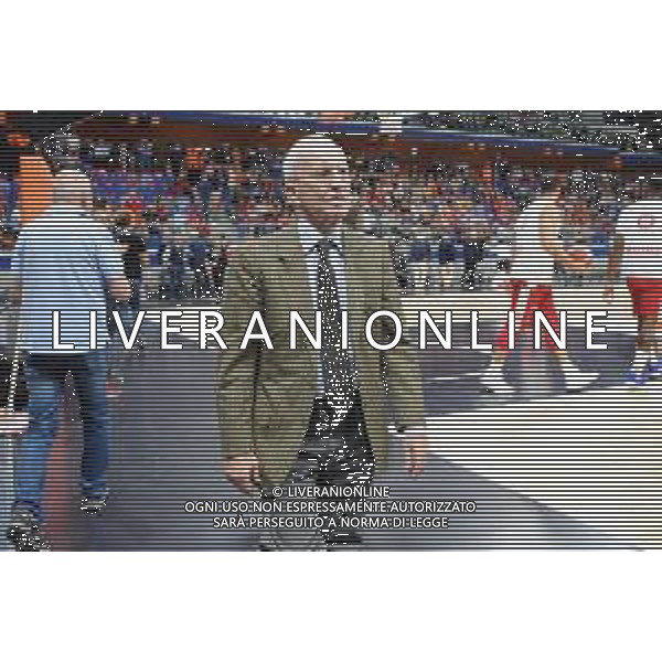 Milano 19-09-2019 Allianz Cloud - PalaLido amichevole precampionato Olimpia Milano vs Urania Milano nella foto Dan Peterson ex allenatore Olimpia Milano foto Roberto Garavaglia - ag. Aldo Liverani sas