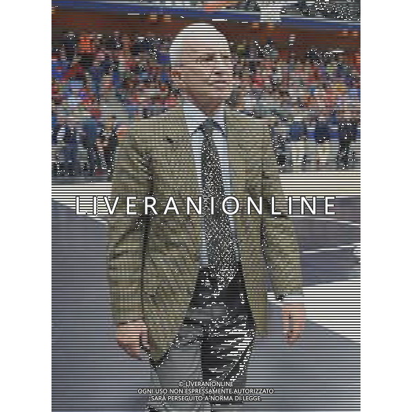 Milano 19-09-2019 Allianz Cloud - PalaLido amichevole precampionato Olimpia Milano vs Urania Milano nella foto Dan Peterson ex allenatore Olimpia Milano foto Roberto Garavaglia - ag. Aldo Liverani sas