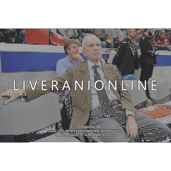 Milano 19-09-2019 Allianz Cloud - PalaLido amichevole precampionato Olimpia Milano vs Urania Milano nella foto Dan Peterson ex allenatore Olimpia Milano foto Roberto Garavaglia - ag. Aldo Liverani sas