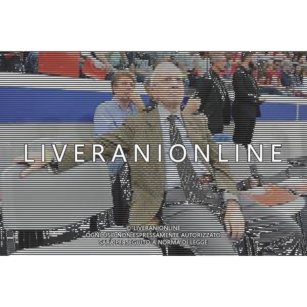 Milano 19-09-2019 Allianz Cloud - PalaLido amichevole precampionato Olimpia Milano vs Urania Milano nella foto Dan Peterson ex allenatore Olimpia Milano foto Roberto Garavaglia - ag. Aldo Liverani sas