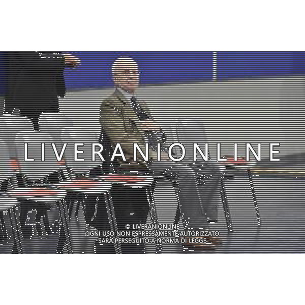 Milano 19-09-2019 Allianz Cloud - PalaLido amichevole precampionato Olimpia Milano vs Urania Milano nella foto Dan Peterson ex allenatore Olimpia Milano foto Roberto Garavaglia - ag. Aldo Liverani sas