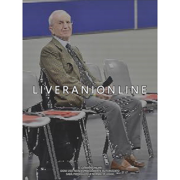 Milano 19-09-2019 Allianz Cloud - PalaLido amichevole precampionato Olimpia Milano vs Urania Milano nella foto Dan Peterson ex allenatore Olimpia Milano foto Roberto Garavaglia - ag. Aldo Liverani sas