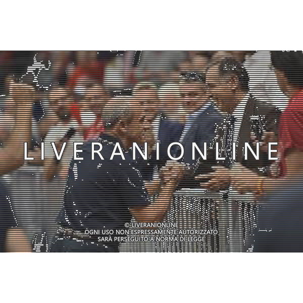 Milano 19-09-2019 Allianz Cloud - PalaLido amichevole precampionato Olimpia Milano vs Urania Milano nella foto Ettore Messina SX allenatore Olimpia Milano foto Roberto Garavaglia - ag. Aldo Liverani sas