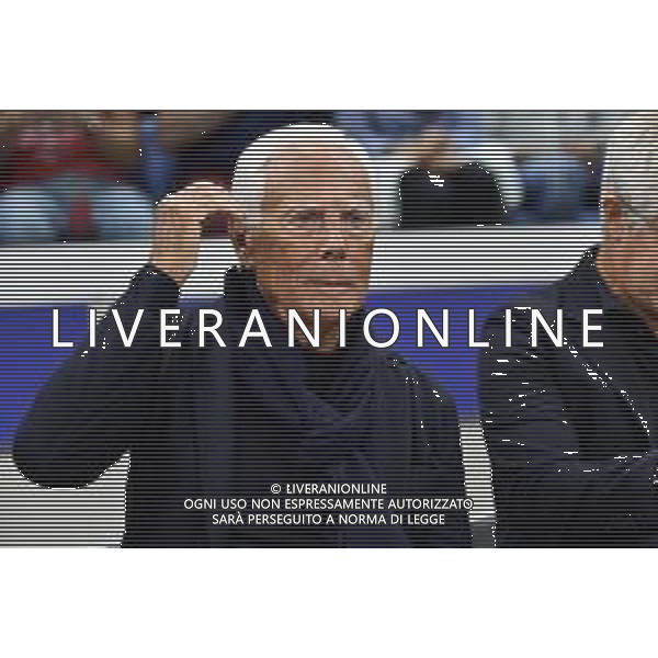 Milano 19-09-2019 Allianz Cloud - PalaLido amichevole precampionato Olimpia Milano vs Urania Milano nella foto Giorgio Armani proprietario Olimpia Milano foto Roberto Garavaglia - ag. Aldo Liverani sas
