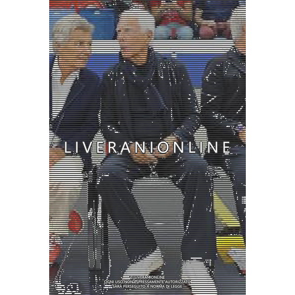 Milano 19-09-2019 Allianz Cloud - PalaLido amichevole precampionato Olimpia Milano vs Urania Milano nella foto Giorgio Armani proprietario Olimpia Milano foto Roberto Garavaglia - ag. Aldo Liverani sas