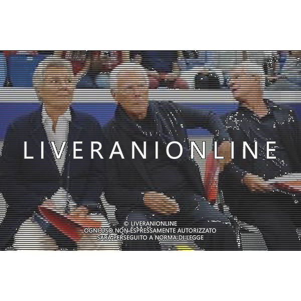 Milano 19-09-2019 Allianz Cloud - PalaLido amichevole precampionato Olimpia Milano vs Urania Milano nella foto Giorgio Armani proprietario Olimpia Milano foto Roberto Garavaglia - ag. Aldo Liverani sas
