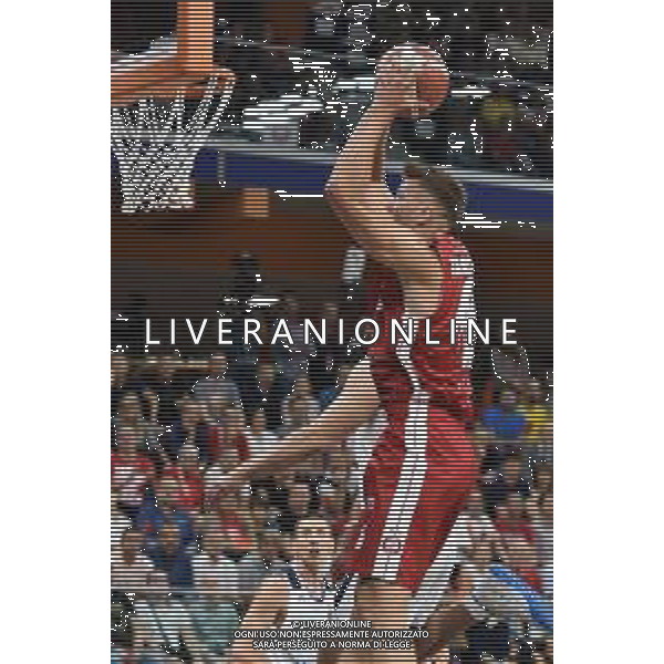 Milano 19-09-2019 Allianz Cloud - PalaLido amichevole precampionato Olimpia Milano vs Urania Milano nella foto Kaleb Tarczewski (Olimpia Milano) foto Roberto Garavaglia - ag. Aldo Liverani sas