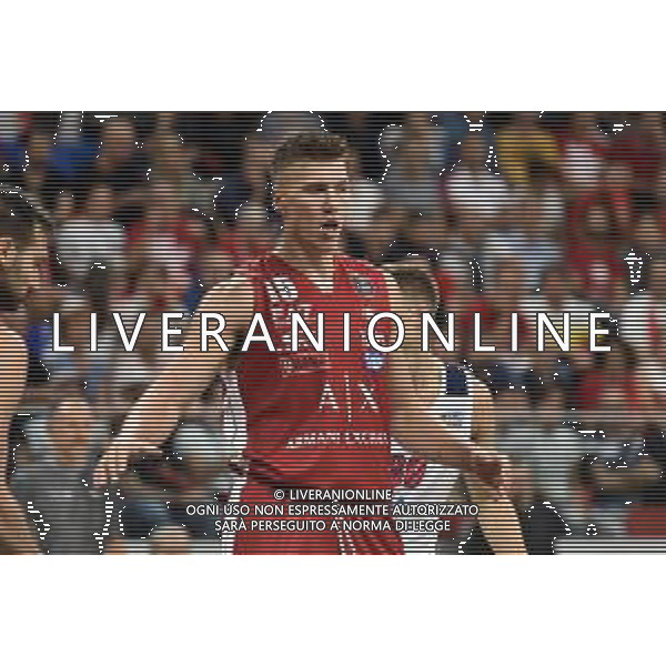 Milano 19-09-2019 Allianz Cloud - PalaLido amichevole precampionato Olimpia Milano vs Urania Milano nella foto Kaleb Tarczewski (Olimpia Milano) foto Roberto Garavaglia - ag. Aldo Liverani sas