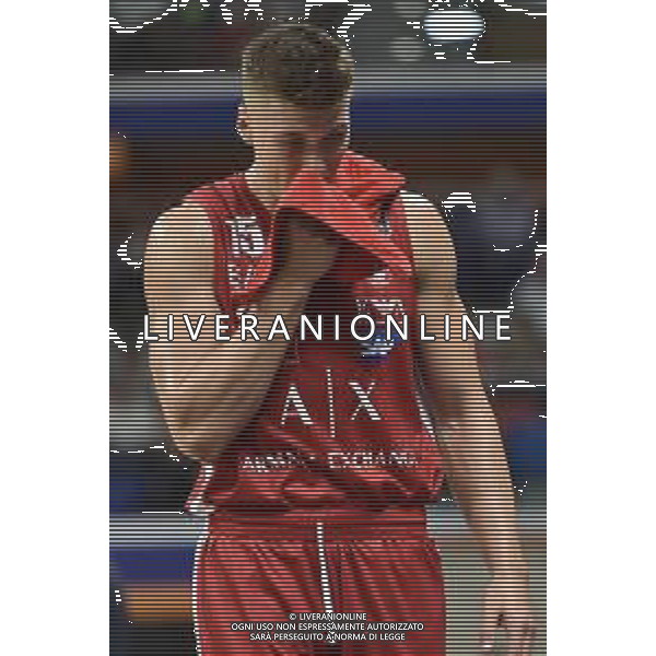 Milano 19-09-2019 Allianz Cloud - PalaLido amichevole precampionato Olimpia Milano vs Urania Milano nella foto Kaleb Tarczewski (Olimpia Milano) foto Roberto Garavaglia - ag. Aldo Liverani sas