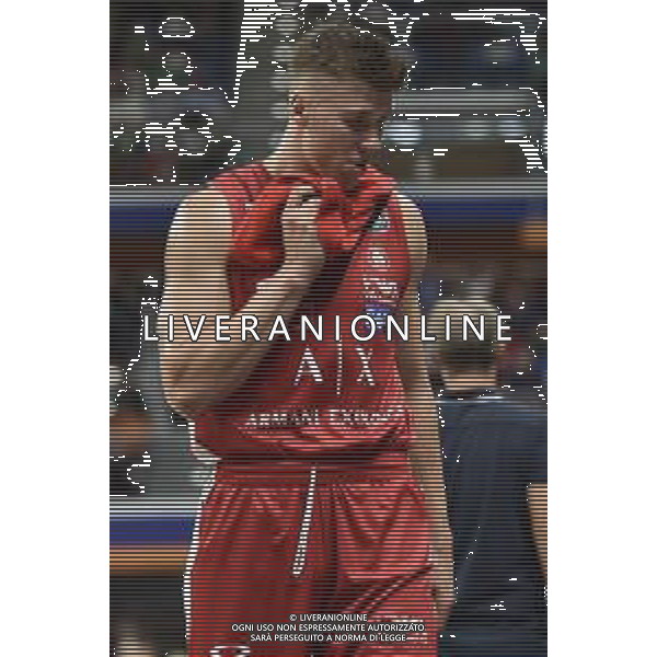 Milano 19-09-2019 Allianz Cloud - PalaLido amichevole precampionato Olimpia Milano vs Urania Milano nella foto Kaleb Tarczewski (Olimpia Milano) foto Roberto Garavaglia - ag. Aldo Liverani sas