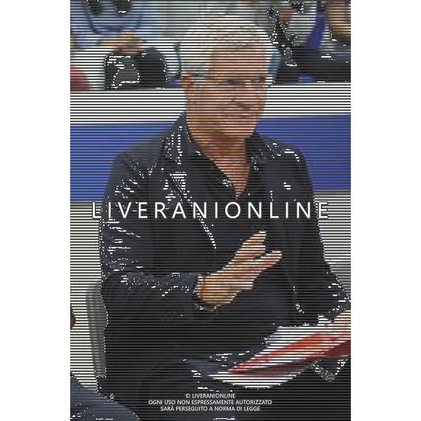 Milano 19-09-2019 Allianz Cloud - PalaLido amichevole precampionato Olimpia Milano vs Urania Milano nella foto Pantaleo Dell\'Orco presidente Olimpia Milano foto Roberto Garavaglia - ag. Aldo Liverani sas