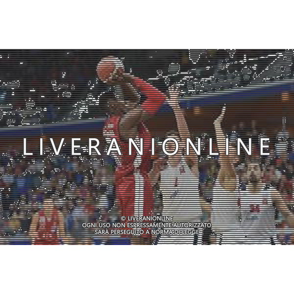 Milano 19-09-2019 Allianz Cloud - PalaLido amichevole precampionato Olimpia Milano vs Urania Milano nella foto Paul Stephan Biligha (Olimpia Milano) foto Roberto Garavaglia - ag. Aldo Liverani sas