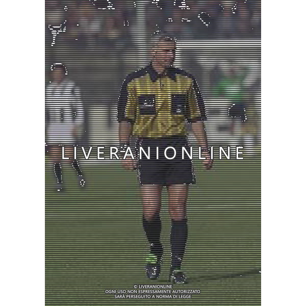 18-02-2001 SIENA CAMPIONATO DI CALCIO SERIE B SIENA PIACENZA NELLA FOTO ARBITRO DANIELE TOMBOLINI AG ALDO LIVERANI SAS