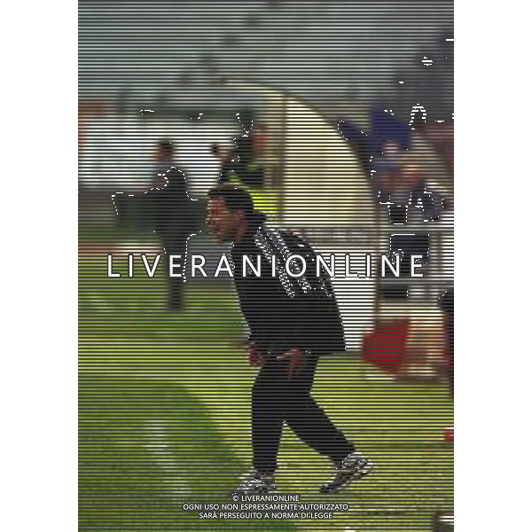 18-02-2001 SIENA CAMPIONATO DI CALCIO SERIE B SIENA PIACENZA NELLA FOTO ANTONIO SALA ALLENATORE SIENA AG ALDO LIVERANI SAS