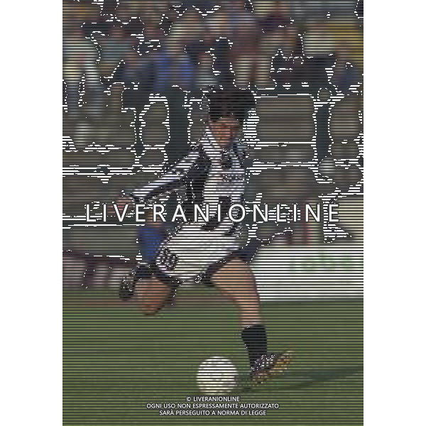 18-02-2001 SIENA CAMPIONATO DI CALCIO SERIE B SIENA PIACENZA NELLA FOTO NICOLA CORRENT AG ALDO LIVERANI SAS