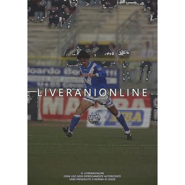 27-02-2000 BRESCIA- CAMPIONATO DI CALCIO SERIE B BRESCIA ALZANO 2-0 NELLA FOTO ANDRES YLLANA AG ALDO LIVERANI SAS