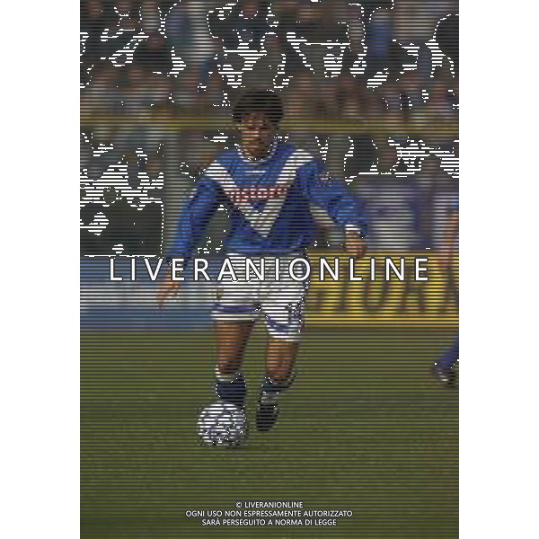 27-02-2000 BRESCIA- CAMPIONATO DI CALCIO SERIE B BRESCIA ALZANO 2-0 NELLA FOTO ANDRES YLLANA AG ALDO LIVERANI SAS