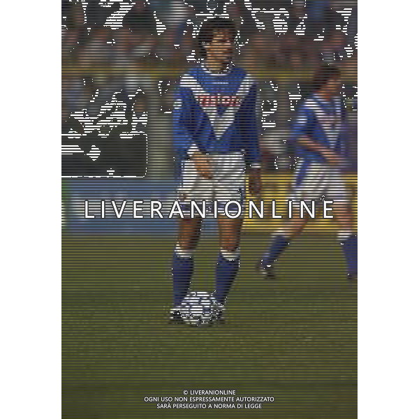 27-02-2000 BRESCIA- CAMPIONATO DI CALCIO SERIE B BRESCIA ALZANO 2-0 NELLA FOTO ANDRES YLLANA AG ALDO LIVERANI SAS