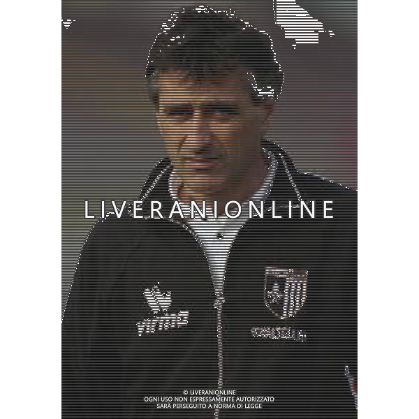 27-02-2000 BRESCIA- CAMPIONATO DI CALCIO SERIE B BRESCIA ALZANO 2-0 NELLA FOTO CLAUDIO FOSCARINI ALLENATORE ALZANO AG ALDO LIVERANI SAS