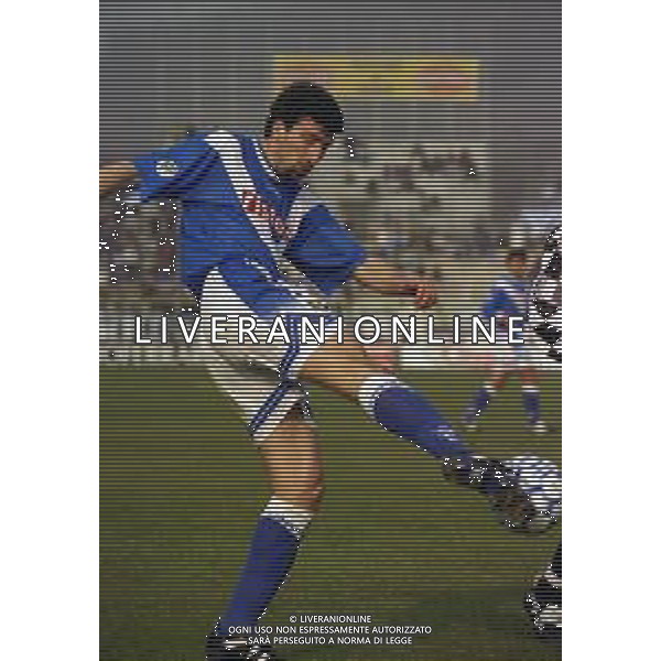 27-02-2000 BRESCIA- CAMPIONATO DI CALCIO SERIE B BRESCIA ALZANO 2-0 NELLA FOTO DARIO HUBNER AG ALDO LIVERANI SAS