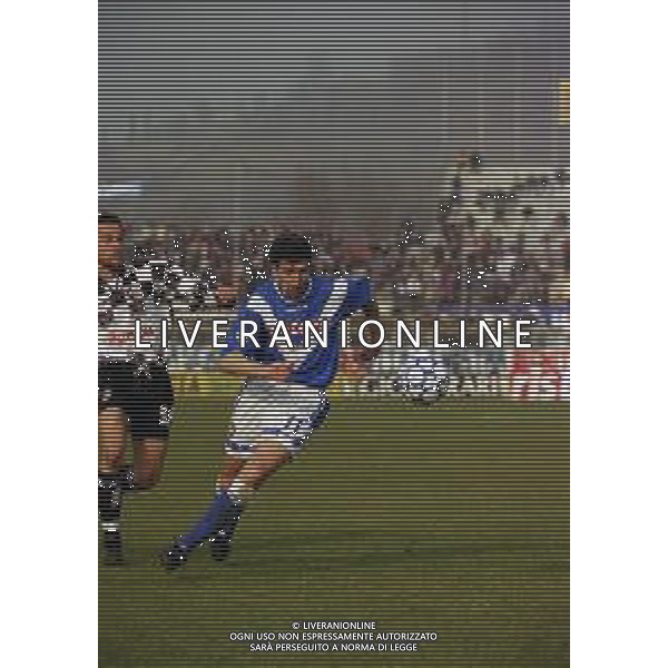 27-02-2000 BRESCIA- CAMPIONATO DI CALCIO SERIE B BRESCIA ALZANO 2-0 NELLA FOTO DARIO HUBNER AG ALDO LIVERANI SAS