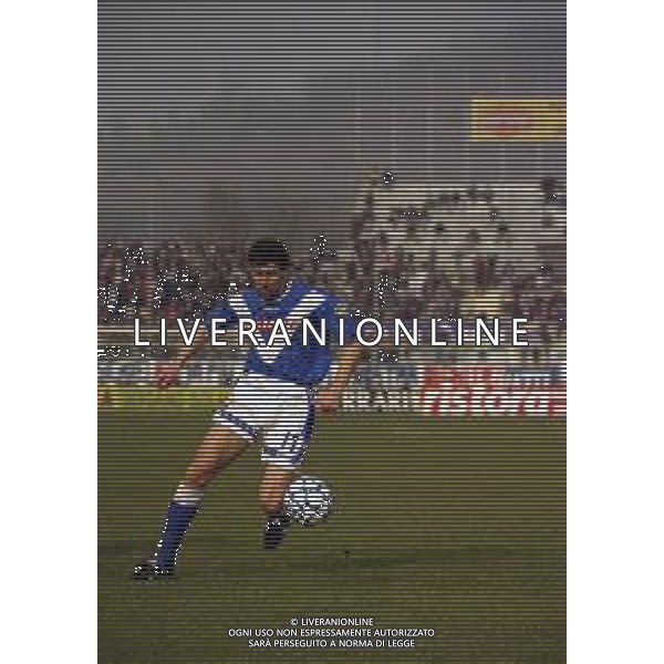 27-02-2000 BRESCIA- CAMPIONATO DI CALCIO SERIE B BRESCIA ALZANO 2-0 NELLA FOTO DARIO HUBNER AG ALDO LIVERANI SAS