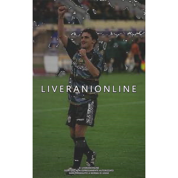 01-11-2000 SIENA CAMPIONATO DI CALCIO SERIE B SIENA -VENEZIA 1-3 NELLA FOTO ARTURO DI NAPOLI AG ALDO LIVERANI SAS