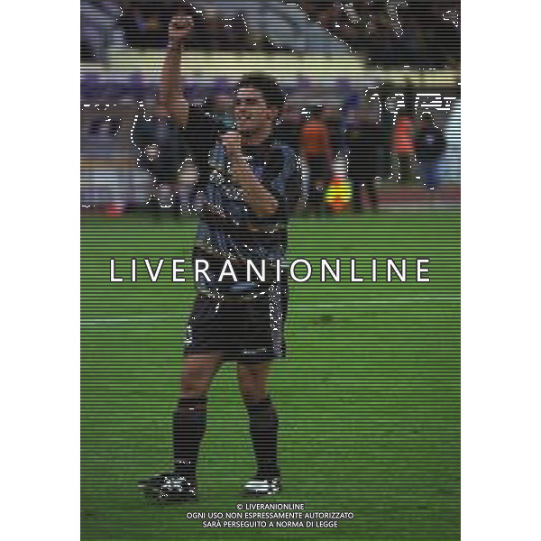 01-11-2000 SIENA CAMPIONATO DI CALCIO SERIE B SIENA -VENEZIA 1-3 NELLA FOTO ARTURO DI NAPOLI AG ALDO LIVERANI SAS