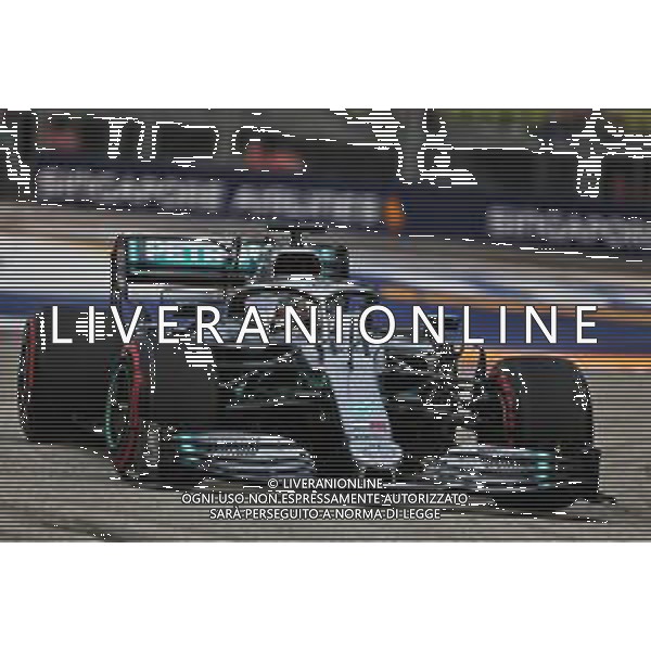 Lewis Hamilton (GBR) Mercedes AMG F1 W10. 20.09.2019. Formula 1 World Championship, Rd 15, Singapore Grand Prix, Marina Bay Street Circuit, Singapore, Practice Day. AG ALDO LIVERANI SAS-ONLY ITALY