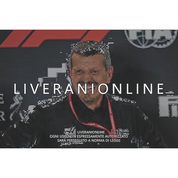 Guenther Steiner (ITA) Haas F1 Team Prinicipal in the FIA Press Conference. 20.09.2019. Formula 1 World Championship, Rd 15, Singapore Grand Prix, Marina Bay Street Circuit, Singapore, Practice Day. AG ALDO LIVERANI SAS-ONLY ITALY