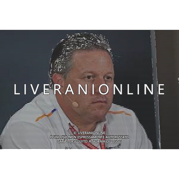 Zak Brown (USA) McLaren Executive Director in the FIA Press Conference. 20.09.2019. Formula 1 World Championship, Rd 15, Singapore Grand Prix, Marina Bay Street Circuit, Singapore, Practice Day. AG ALDO LIVERANI SAS-ONLY ITALY