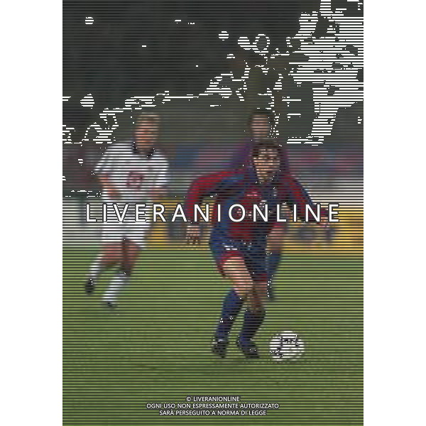 02-11-1999 BOLOGNA-COPPA UEFA 2 TURNO BOLOGNA ANDERLECHT 3-0 NELLA FOTO giuseppe signori AG ALDO LIVERANI SAS