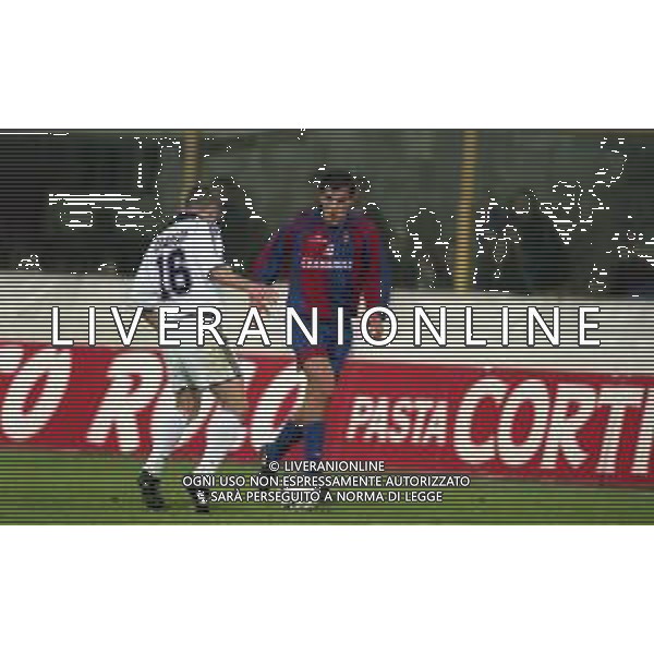 02-11-1999 BOLOGNA-COPPA UEFA 2 TURNO BOLOGNA ANDERLECHT 3-0 NELLA FOTO nicola ventola AG ALDO LIVERANI SAS