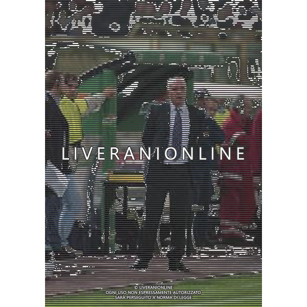 02-11-1999 BOLOGNA-COPPA UEFA 2 TURNO BOLOGNA ANDERLECHT 3-0 NELLA FOTO Aimé Anthuenis allenatore anderlecht AG ALDO LIVERANI SAS