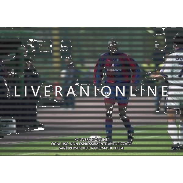 02-11-1999 BOLOGNA-COPPA UEFA 2 TURNO BOLOGNA ANDERLECHT 3-0 NELLA FOTO luciano AG ALDO LIVERANI SAS