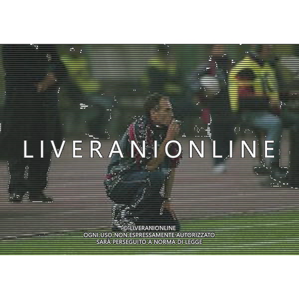 02-11-1999 BOLOGNA-COPPA UEFA 2 TURNO BOLOGNA ANDERLECHT 3-0 NELLA FOTO francesco guidolin allenatore bologna calcio AG ALDO LIVERANI SAS