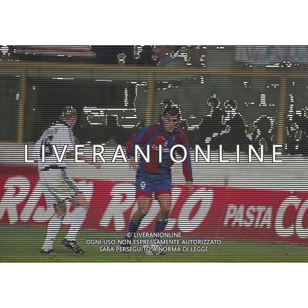 02-11-1999 BOLOGNA-COPPA UEFA 2 TURNO BOLOGNA ANDERLECHT 3-0 NELLA FOTO nicola ventola AG ALDO LIVERANI SAS