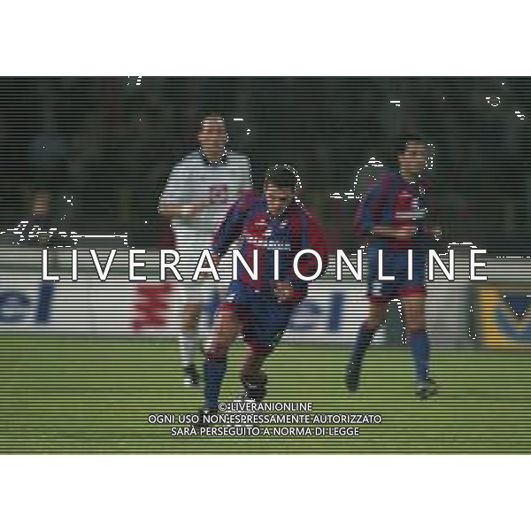 02-11-1999 BOLOGNA-COPPA UEFA 2 TURNO BOLOGNA ANDERLECHT 3-0 NELLA FOTO ze elias AG ALDO LIVERANI SAS