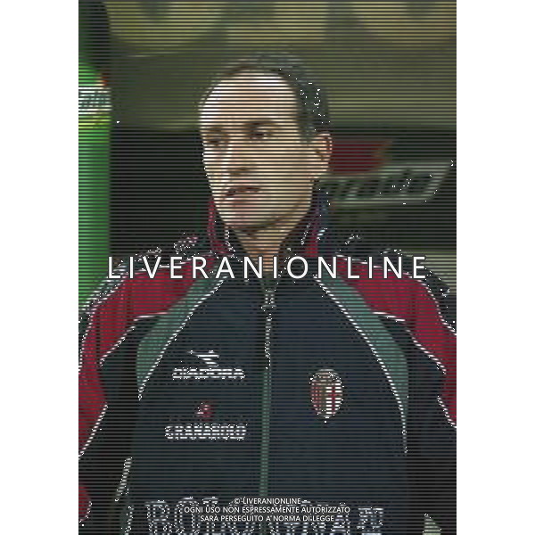 02-11-1999 BOLOGNA-COPPA UEFA 2 TURNO BOLOGNA ANDERLECHT 3-0 NELLA FOTO francesco guidolin allenatore bologna calcio AG ALDO LIVERANI SAS