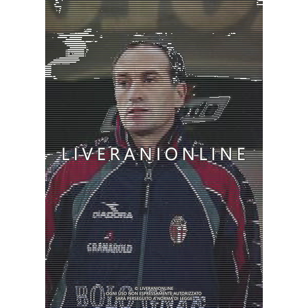 02-11-1999 BOLOGNA-COPPA UEFA 2 TURNO BOLOGNA ANDERLECHT 3-0 NELLA FOTO francesco guidolin allenatore bologna calcio AG ALDO LIVERANI SAS