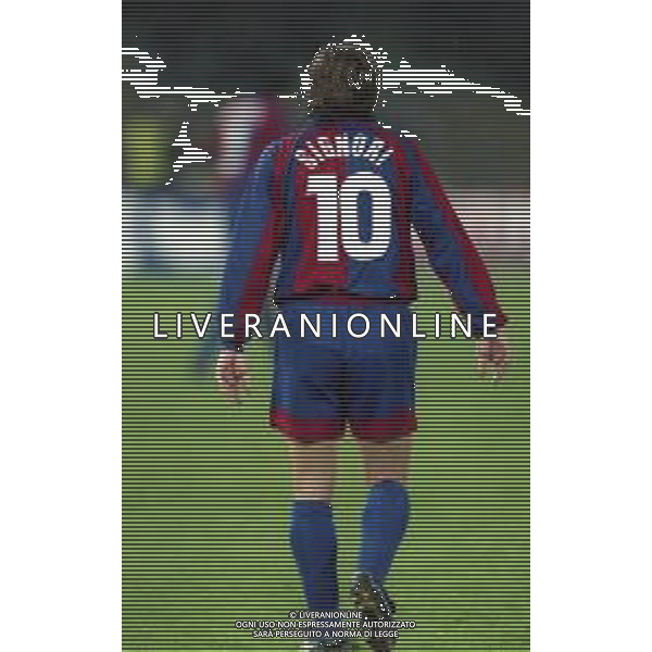 02-11-1999 BOLOGNA-COPPA UEFA 2 TURNO BOLOGNA ANDERLECHT 3-0 NELLA FOTO giuseppe signori AG ALDO LIVERANI SAS