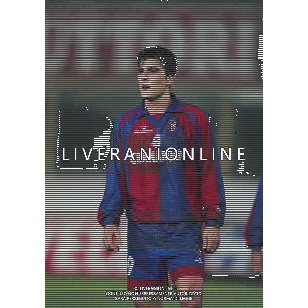 02-11-1999 BOLOGNA-COPPA UEFA 2 TURNO BOLOGNA ANDERLECHT 3-0 NELLA FOTO nicola ventola AG ALDO LIVERANI SAS