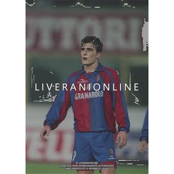 02-11-1999 BOLOGNA-COPPA UEFA 2 TURNO BOLOGNA ANDERLECHT 3-0 NELLA FOTO nicola ventola AG ALDO LIVERANI SAS