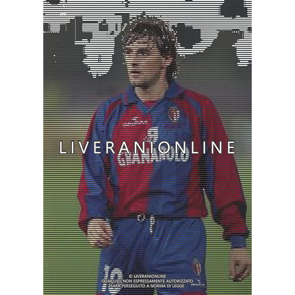 02-11-1999 BOLOGNA-COPPA UEFA 2 TURNO BOLOGNA ANDERLECHT 3-0 NELLA FOTO giuseppe signori AG ALDO LIVERANI SAS