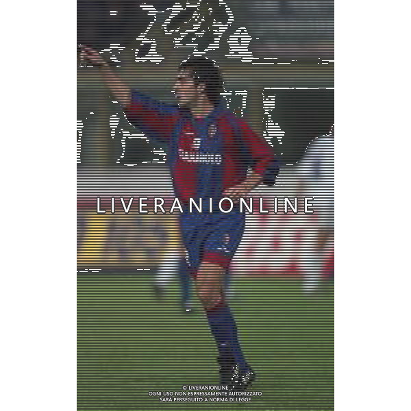 02-11-1999 BOLOGNA-COPPA UEFA 2 TURNO BOLOGNA ANDERLECHT 3-0 NELLA FOTO giovanni bia AG ALDO LIVERANI SAS