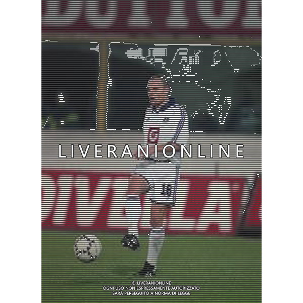 02-11-1999 BOLOGNA-COPPA UEFA 2 TURNO BOLOGNA ANDERLECHT 3-0 NELLA FOTO bertrand crasson AG ALDO LIVERANI SAS