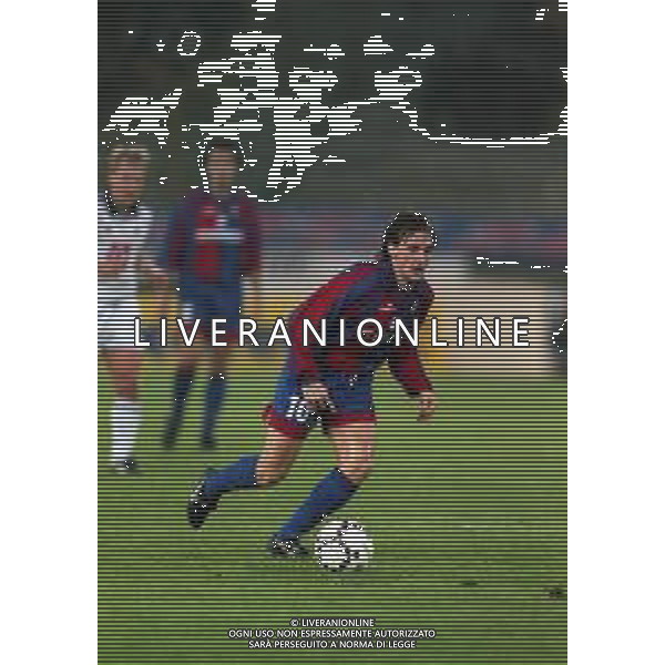02-11-1999 BOLOGNA-COPPA UEFA 2 TURNO BOLOGNA ANDERLECHT 3-0 NELLA FOTO giuseppe signori AG ALDO LIVERANI SAS